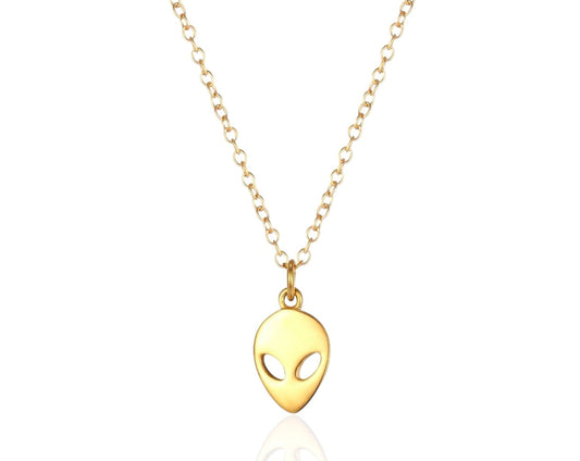 Alien Necklace (Gold)