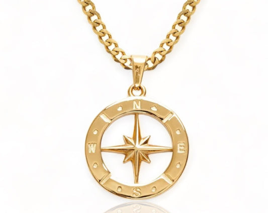North Star Necklace (Gold)