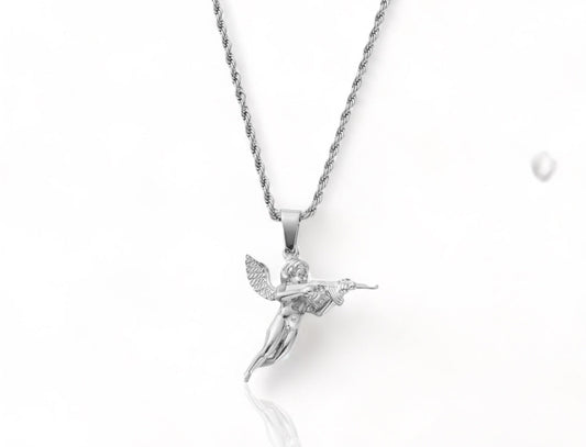 Cupid's Revenge Necklace (Silver)