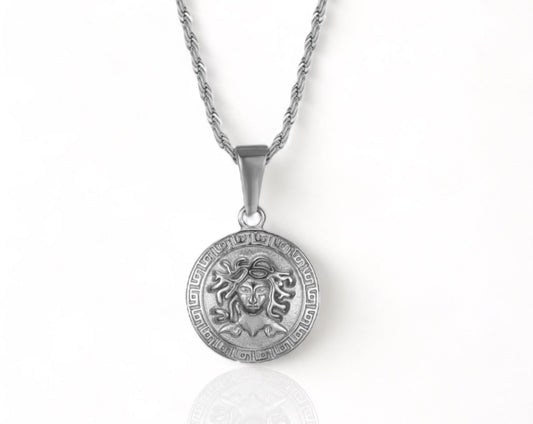 Medusa Necklace (Silver)